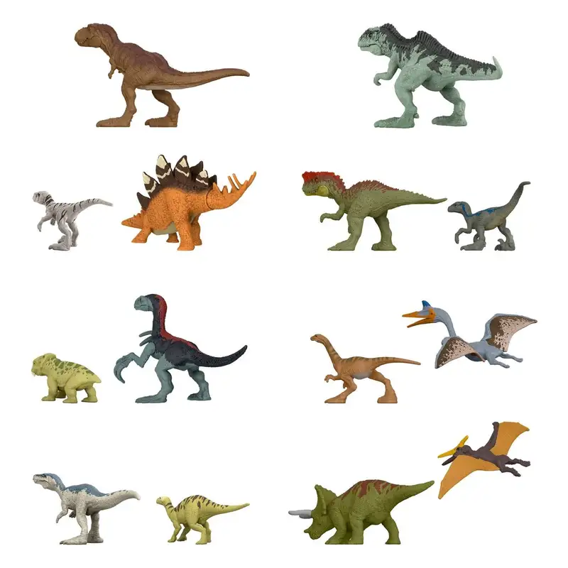 Mattel Jurassic World Gwp39  Pack De Mini Dinosaurios Surtido