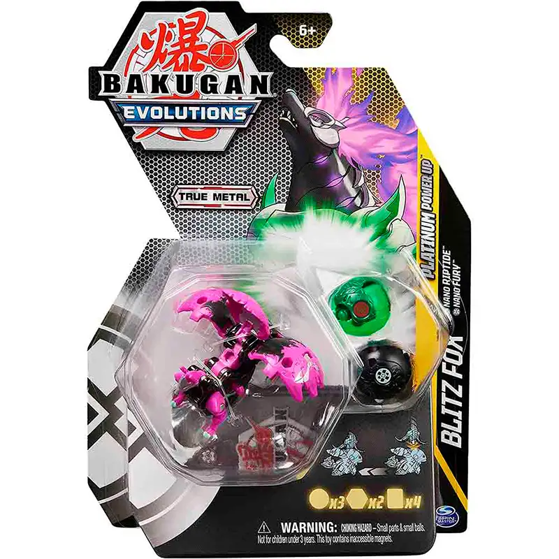 Spin Master Bakugan 6063394 Diecast Power Up Surtido