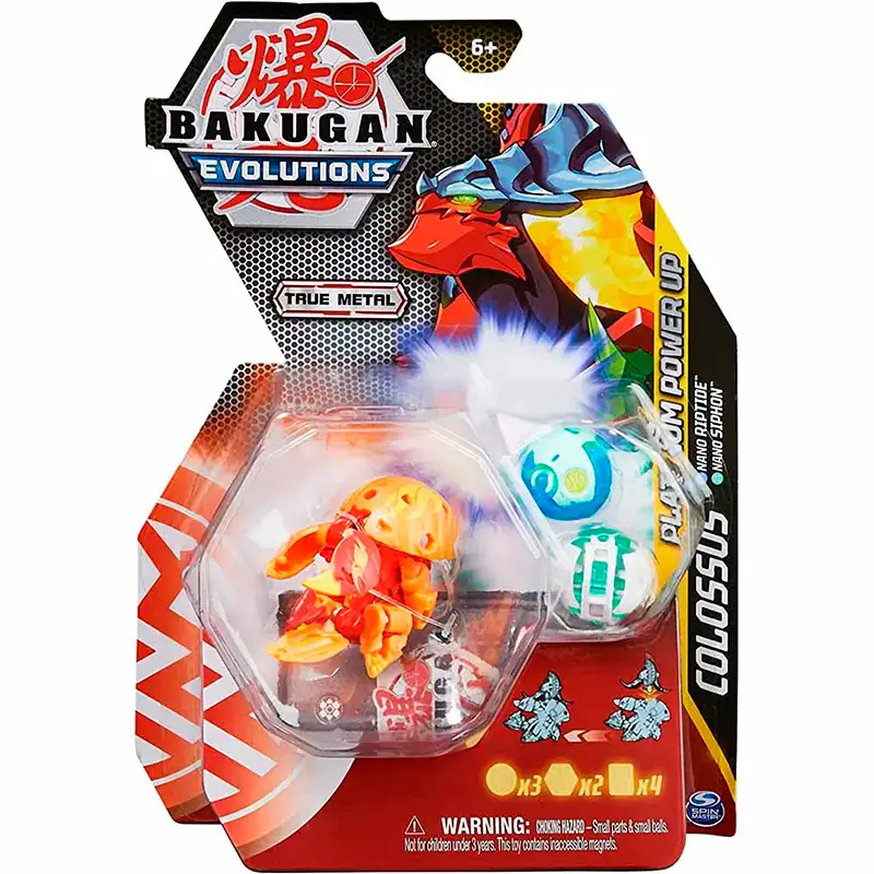 Spin Master Bakugan 6063394 Diecast Power Up Surtido