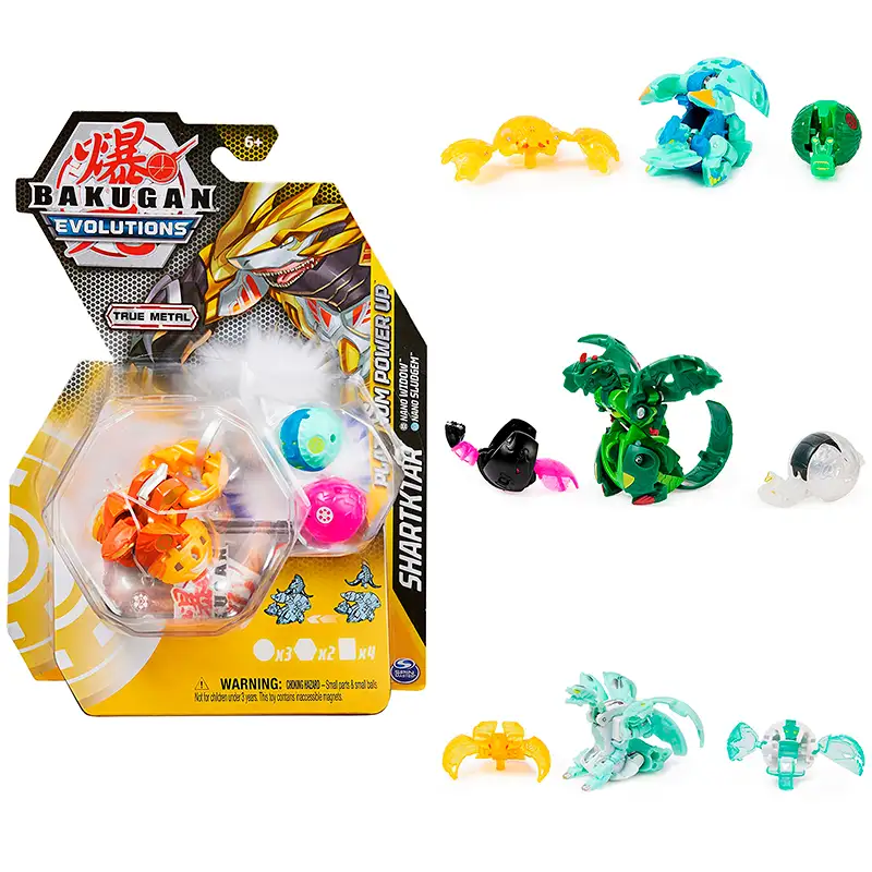 Spin Master Bakugan 6063394 Diecast Power Up Surtido