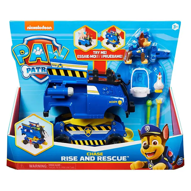 Spin Master Paw Patrol 6062104 Vehiculo Sube Y Rescata Chase