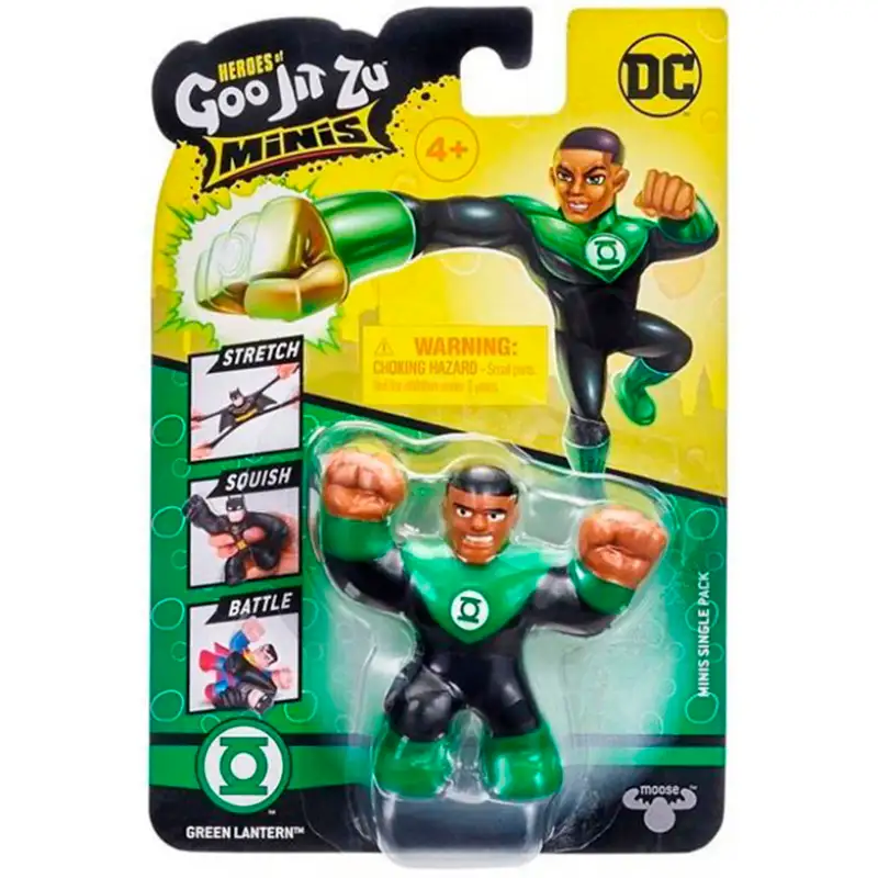 Boing Toys Goo Jit Zu 41171 Figuras Minis Serie 2 Dc Heroes Linterna Verde