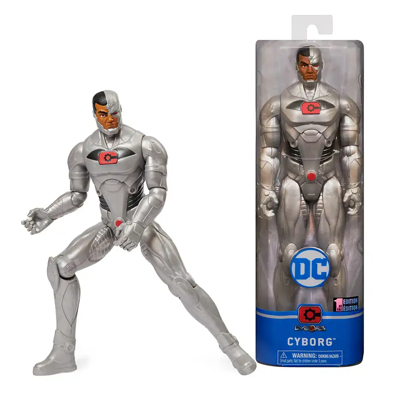 Boing Toys Dc Comics 6056278 Figura De 12 Plg Cyborg  Asst 4 5