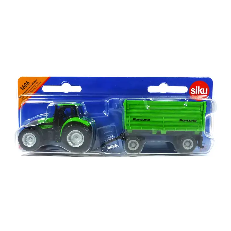 SIKU Blister 1605 Fendt con remolque basculante Krampe