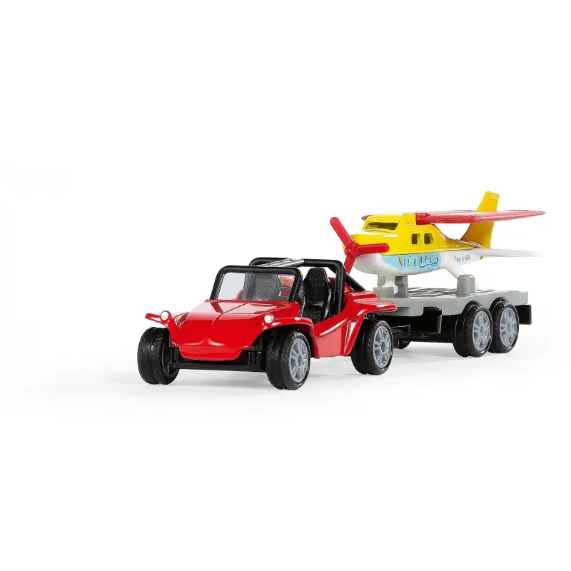 Siku Blister 1696 Buggy Con Avión Deportivo