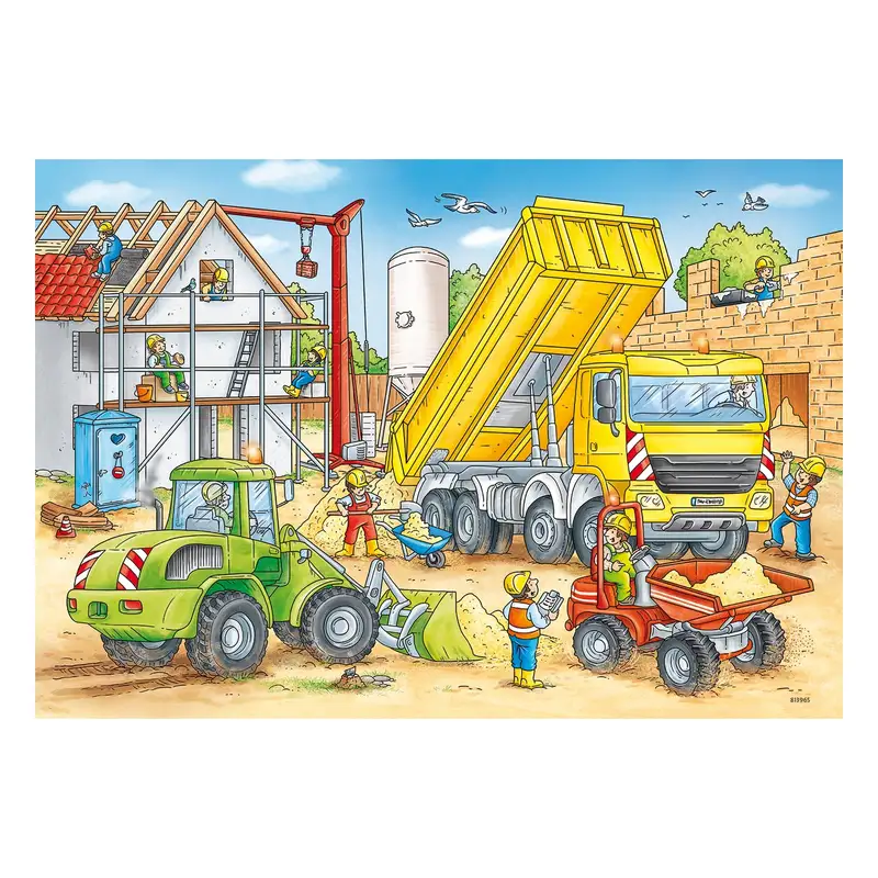 Ravensburger Rompecabezas Para Niños 7800 4 Duro En El Trabajo 2X24 Piezas