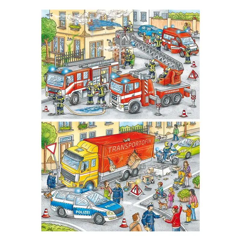 Ravensburger Rompecabezas 7814 1 Heroes En Accion 24X24 Piezas