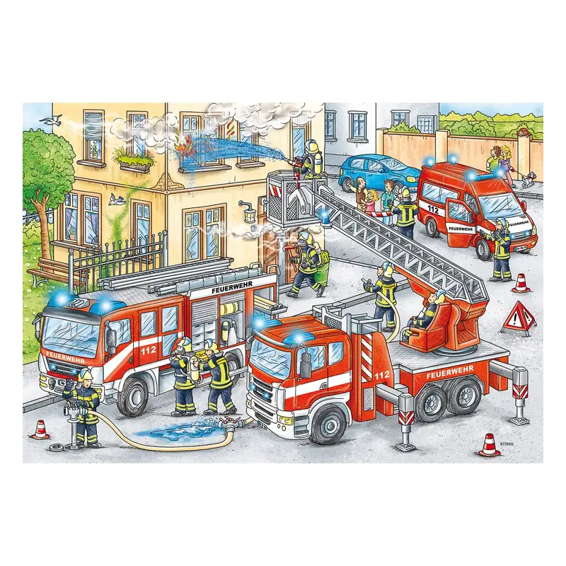 Ravensburger Rompecabezas 7814 1 Heroes En Accion 24X24 Piezas