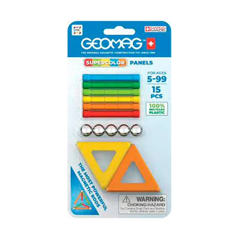 GEOMAG Blister 376 Panels Recycled Supercolor  15 pcs