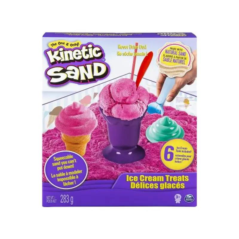 Spin Master Kinetic Sand 6059742 Set de Helados