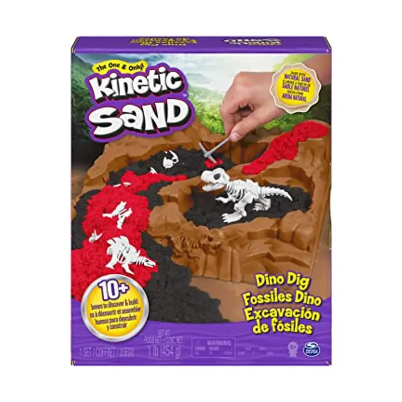 Spin Master Kinetic Sand 6055874 Set Excavacion De Fosiles