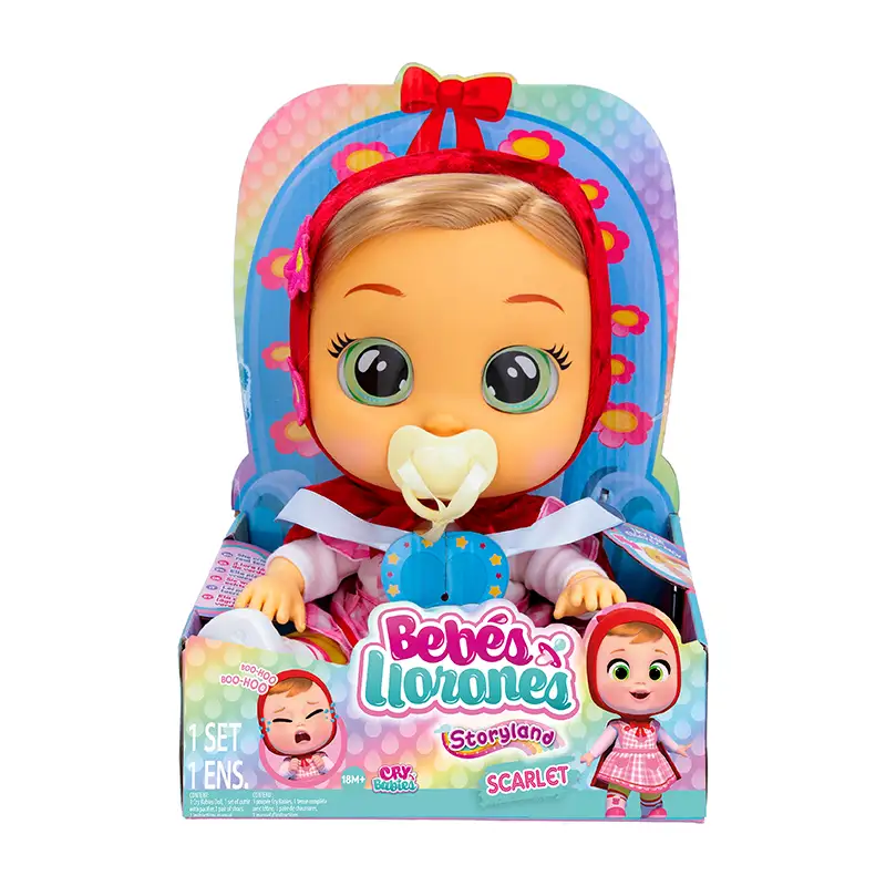 Boing Toys Bebes Llorones 81833 Storyland Scarlet