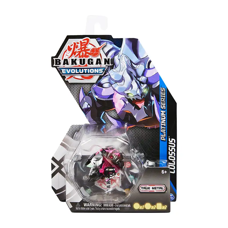 Boing Toys Bakugan 6063393 Evolucion Platinium Series / Colossus