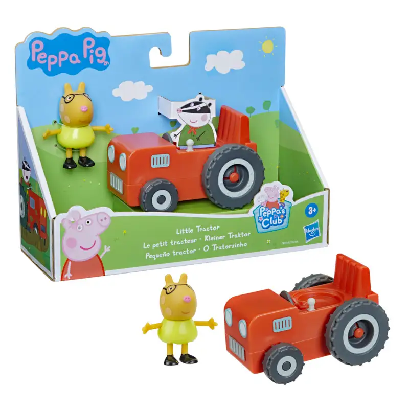 HASBRO Peppa Pig F21855L02 Vehiculo de Peppa Pig Pequeño Tractor (Asst 3/3)