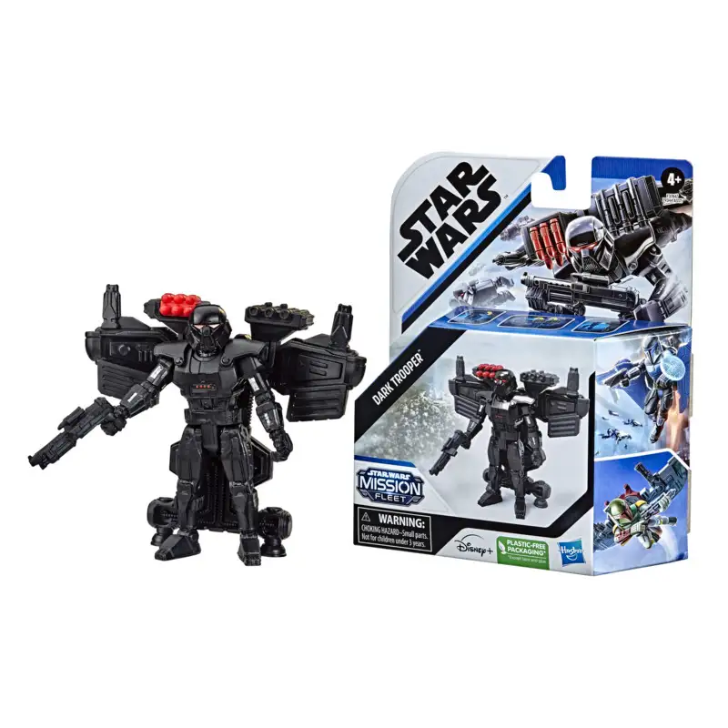 HASBRO Star Wars E93445L24 Mission Fleet Clase Gear Dark Trooper (Asst 4/6)