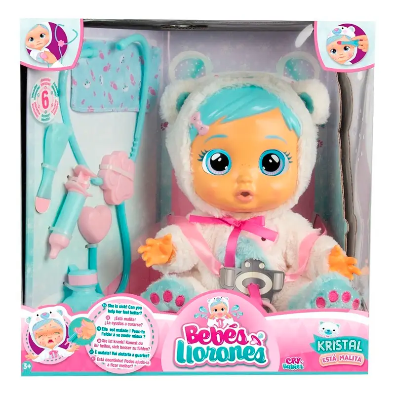 Boing Toys Cry Babies 98206 Bebes Llorones Kristal
