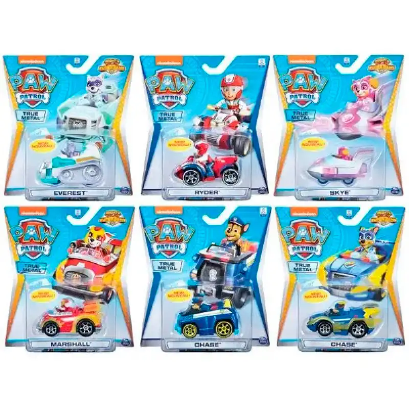 Spin Master Paw Patrol 6053257 Vehiculos Metalicos Surtido