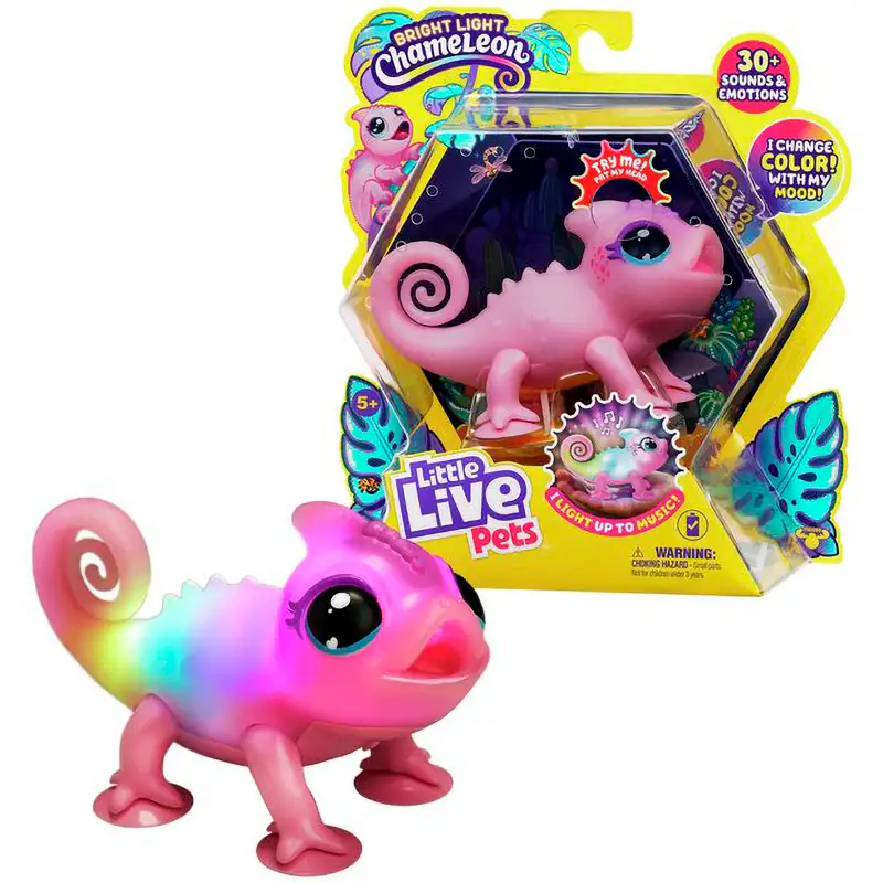 Boing Toys Little Live Pets 26365 Camaleon Rosa