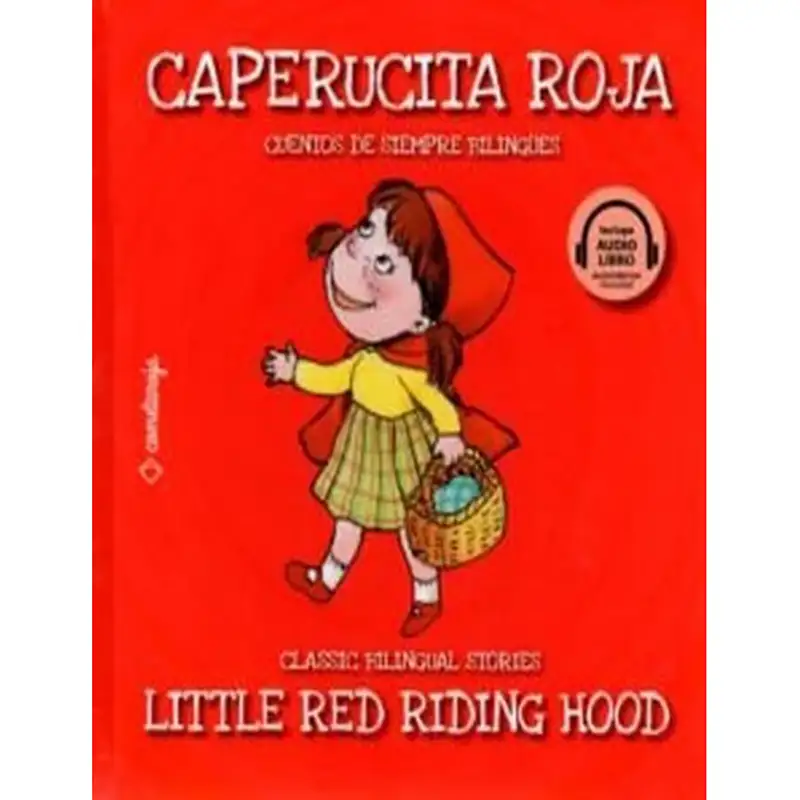 Libro Lee O Escucha Ingles-Español Caperucita Roja (Little Red Riding Hood)