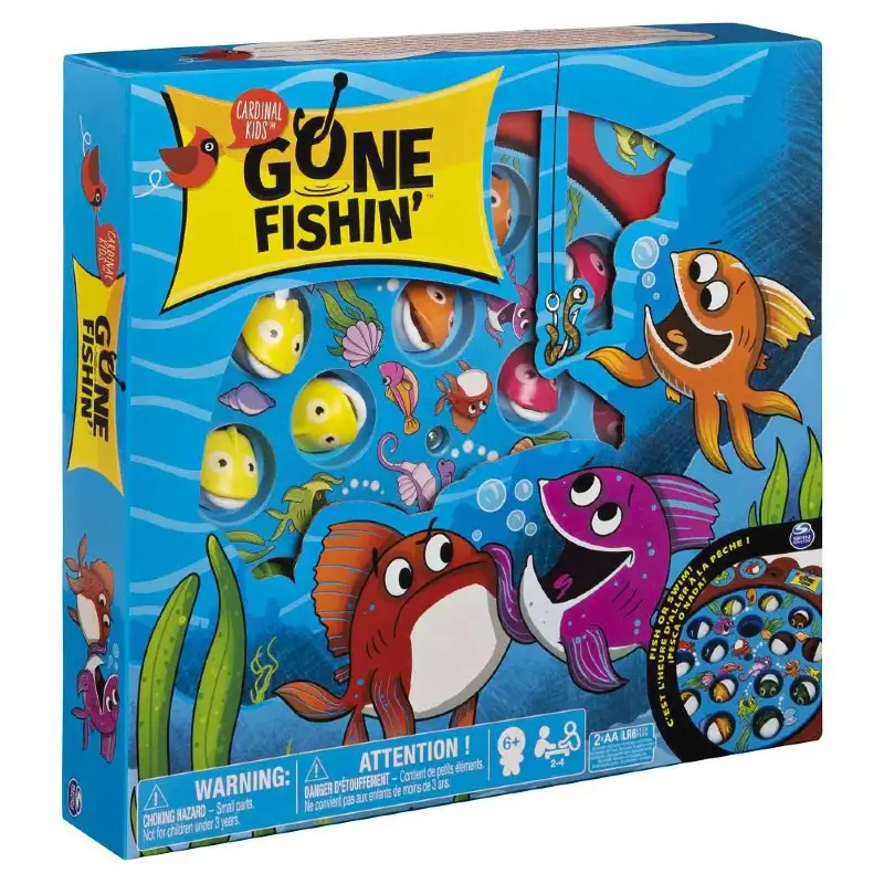 Boing Toys Cardinal Kids 6054213 Gone Fishin Juego De Pesca