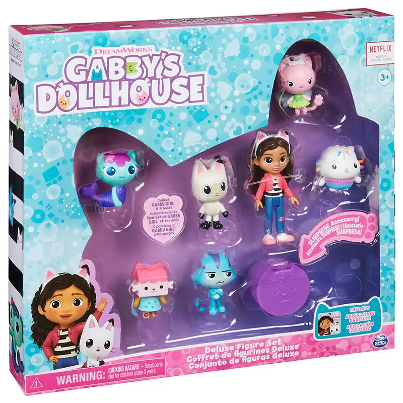 Spin Master Gabby´S Dollhouse 6060440 Deluxe Figure Set