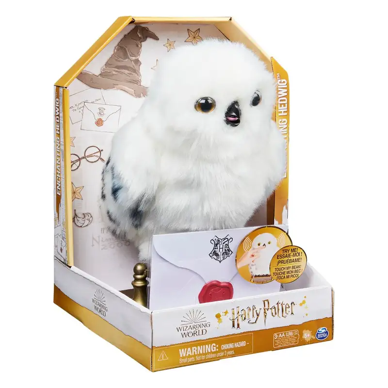 Spin Master Harry Potter 6061829 Búho Encantado Interactivo