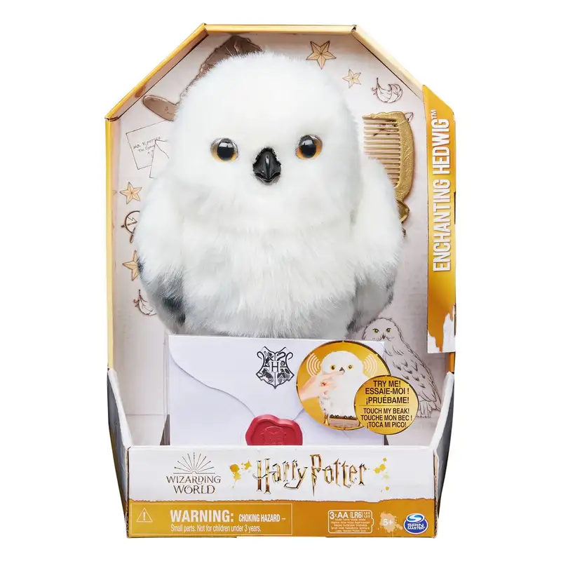 Spin Master Harry Potter 6061829 Búho Encantado Interactivo