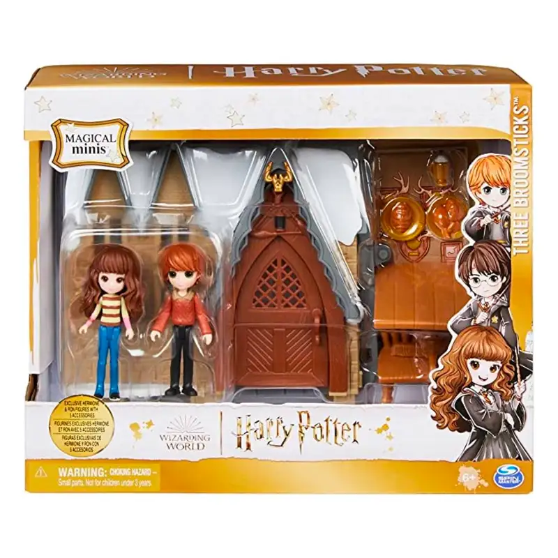 BOING TOYS 6064869 Wizarding World Mini Set Tres Palos de Escoba