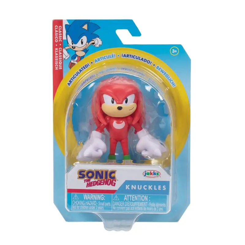 Jakks Pacific Sonic 414344 - 2.5 Pulgadas Figures Wave 8 Knuckles (Asst 4/10)