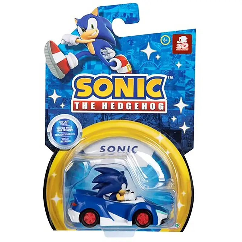 Jakks Pacific Sonic 414854 Vehículo 1:64 Die-Cast W3 Tails (Asst 1/3)