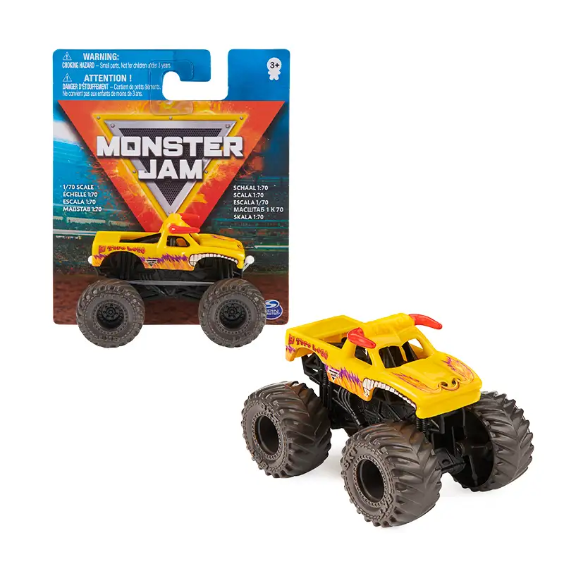 Spin Master Monster Jam 6047123 Vehiculo Escala 1 70 Toro Loco (Asst 5/7)