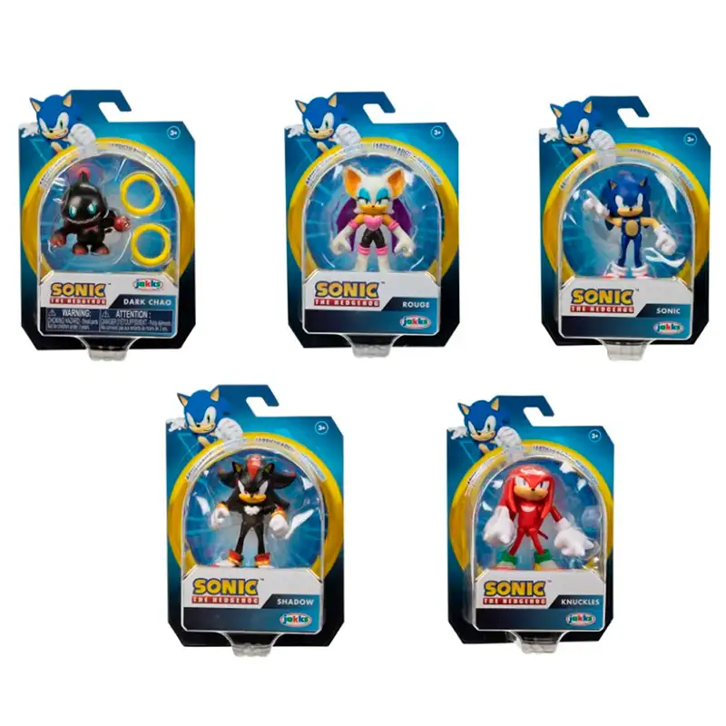 JAKKS PACIFIC Sonic 15564 Figura 2.5 Pulg W10 Surtido