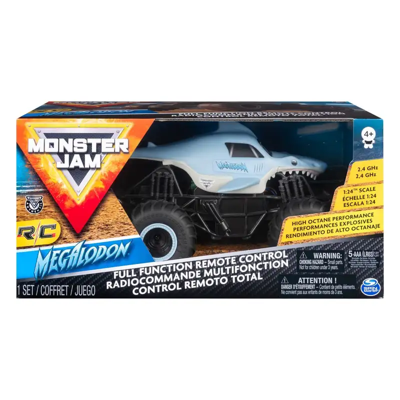 Spin Master Monster Jam 6044952 Vehivculo Control Remoto  Megalodon