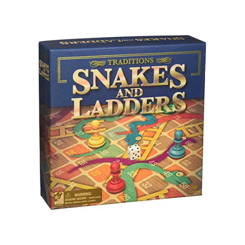 Spin Master Games 6038139 Juego De Mesa Serpientes Y Escaleras Traditions