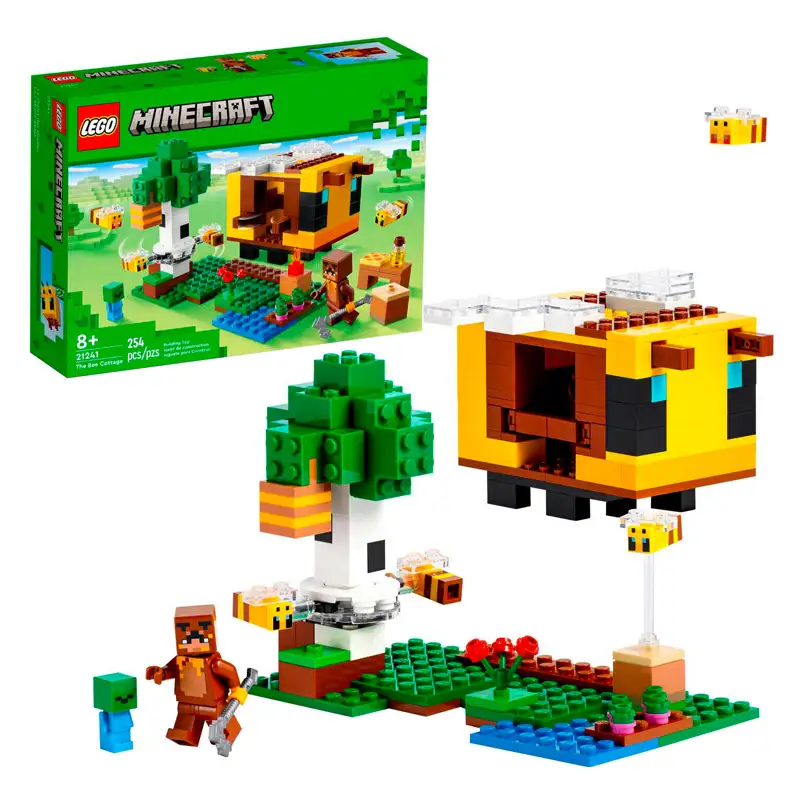 Lego Minecraft 21241 La Cabaña De La Abeja
