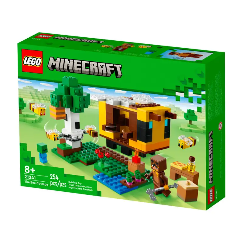 Lego Minecraft 21241 La Cabaña De La Abeja