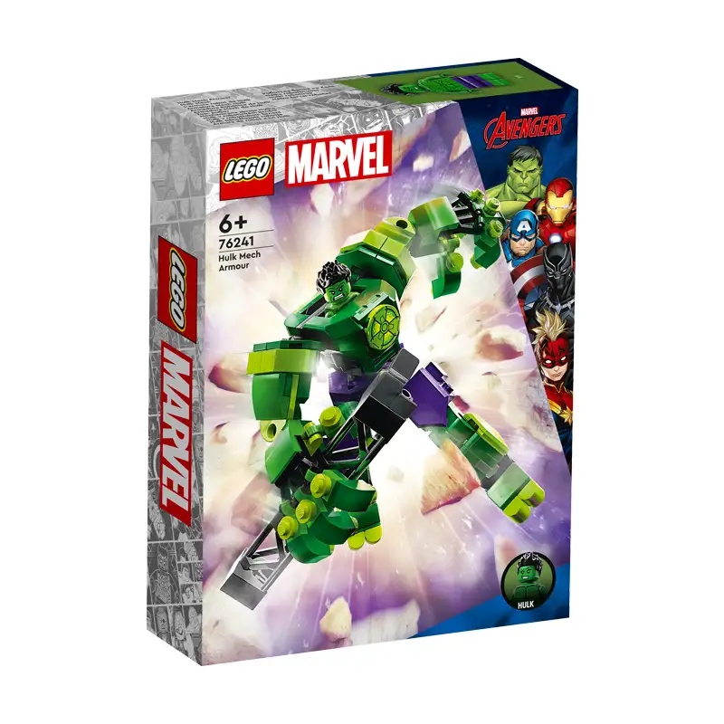 Lego Marvel 76241 Armadura Robotica De Hulk