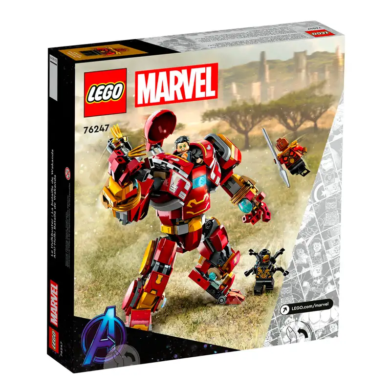 Lego Marvel 76247 La Batalla De Wakanda Hulkbuster