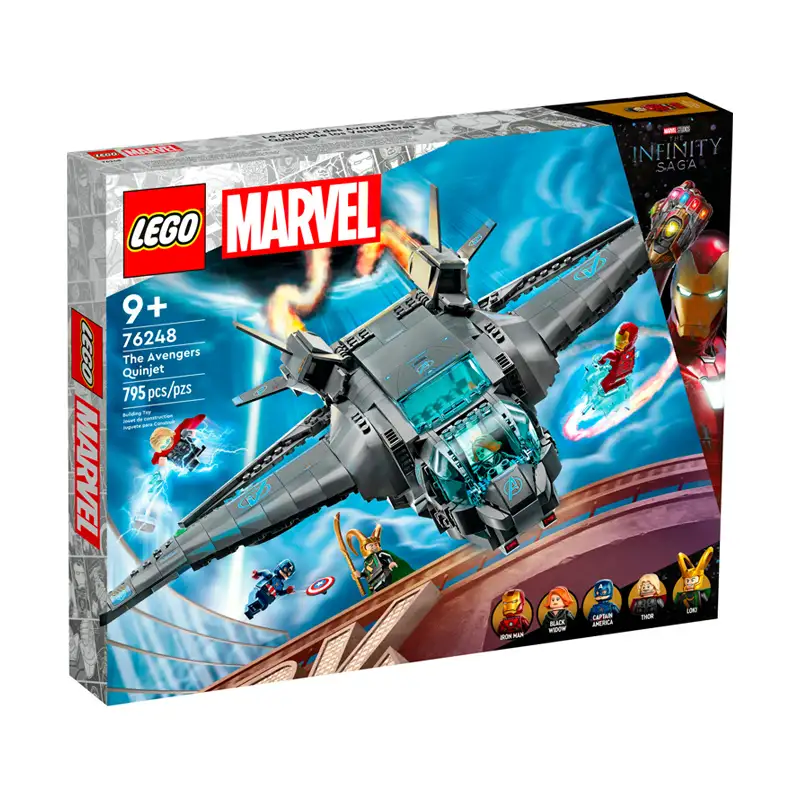 Lego Marvel 76248 Nave De Combate Quinjet