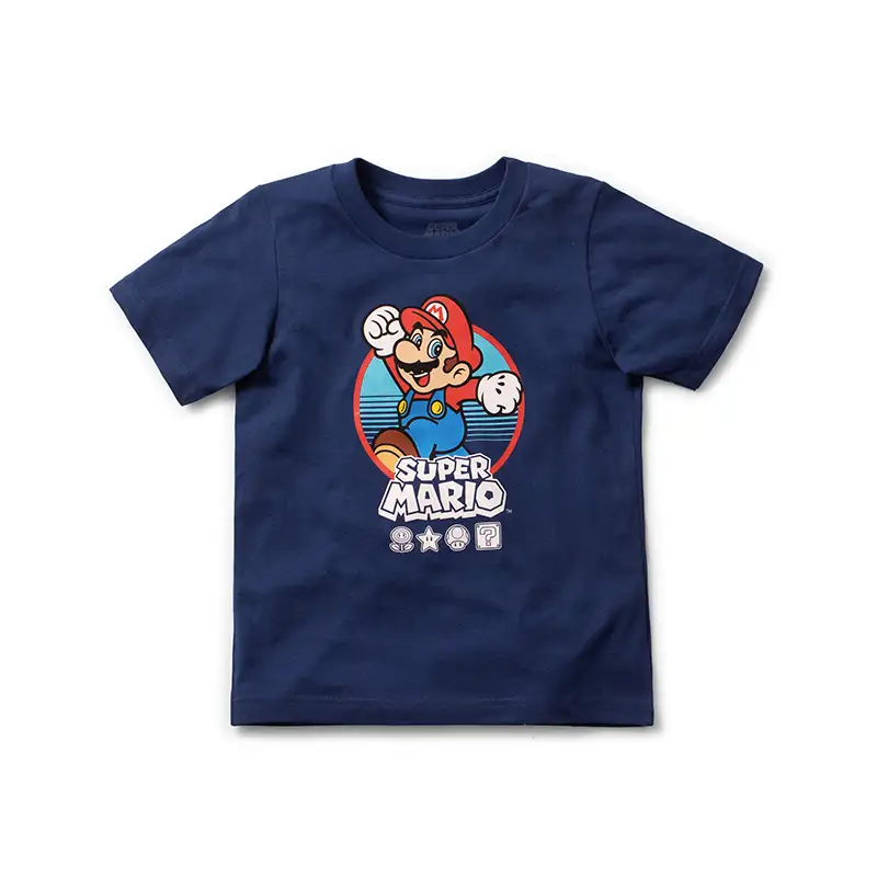 Playera de Niño Talla 16 Super Mario Azul