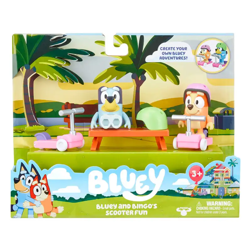 Moose Bluey 13048 Vehiculo Con Figura S4 Surtido