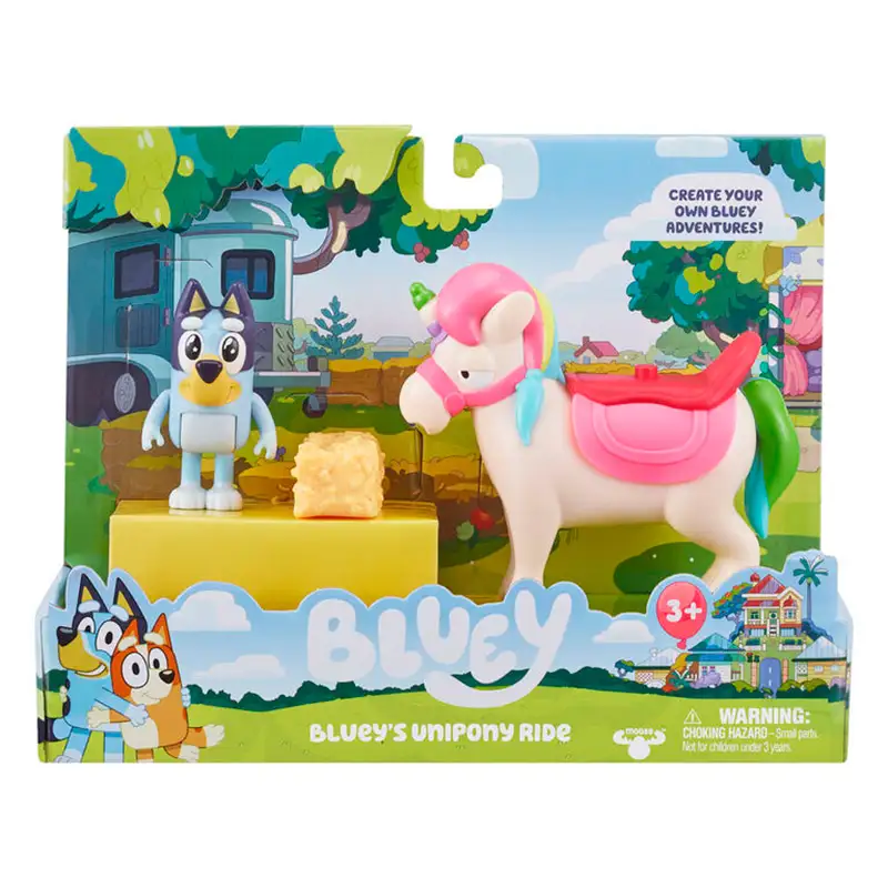 Moose Bluey 13048 Vehiculo Con Figura S4 Surtido