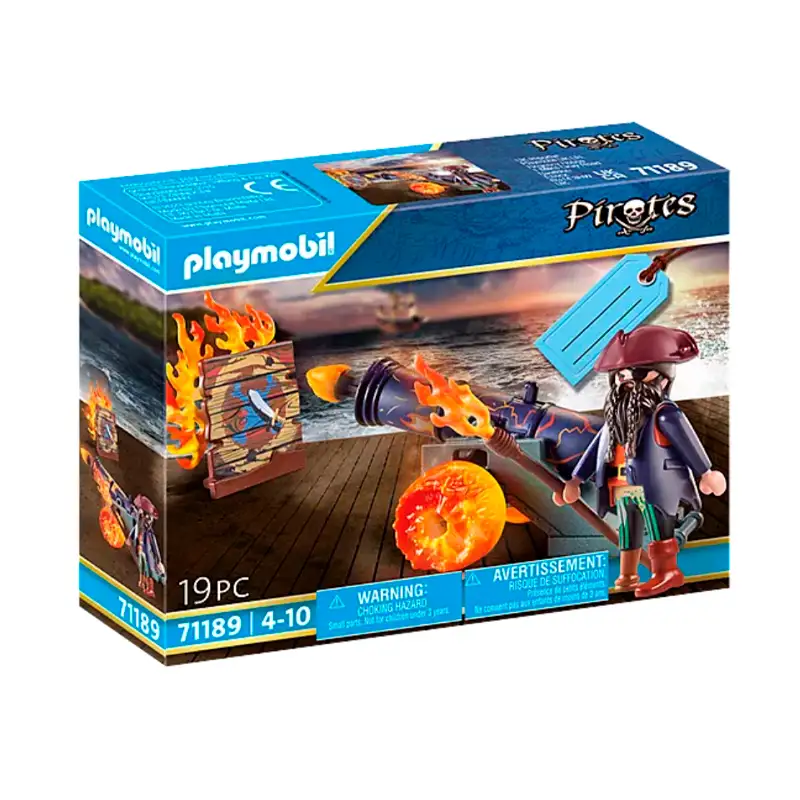 Playmobil Piratas  71189 Set De Pirata Con Cañon