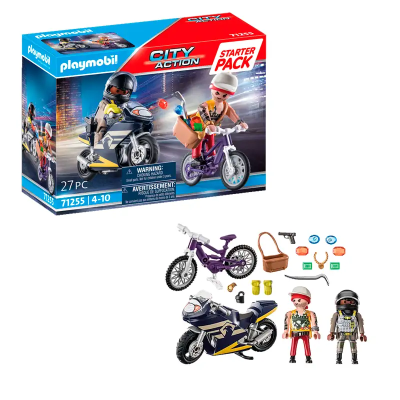 Playmobil City Action 71255 Persecución Policial