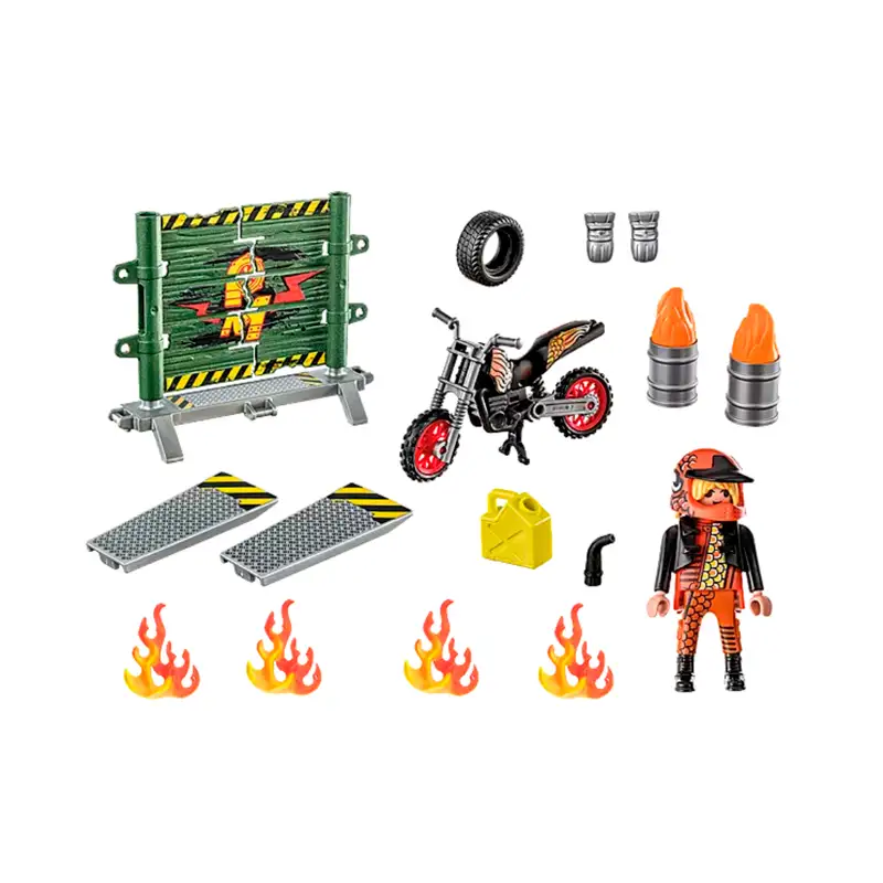 Playmobil Stunt Show 71256 Espectaculo De Acrobacia