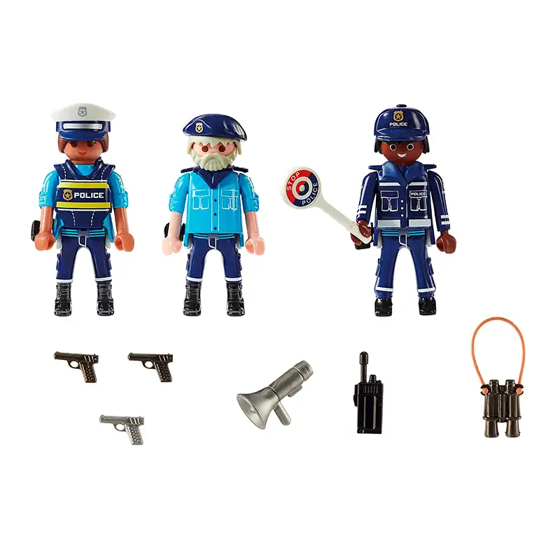 Playmobil City Action 70669 Set De Policias