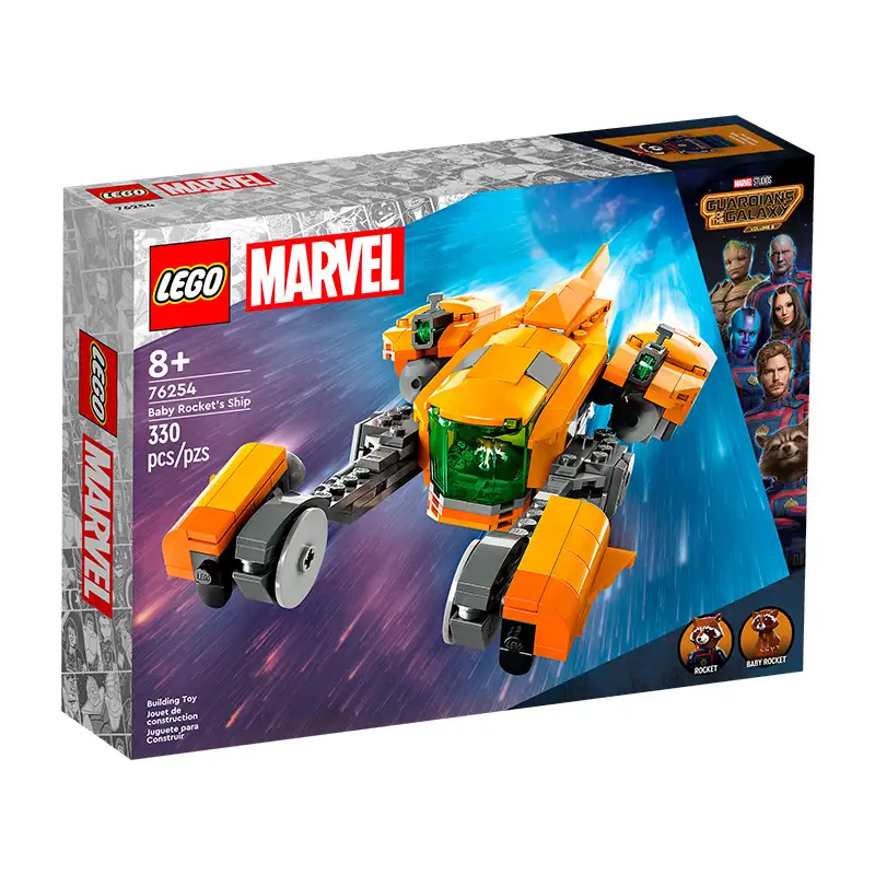 Lego Marvel 76254 La Nave De Baby Rocket