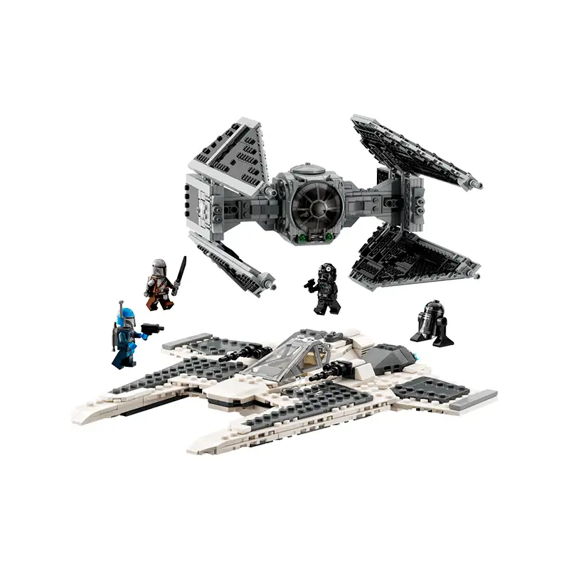 Lego Star Wars 75348 Nave Colmillo Mandaloriano Versus Interceptor Tie