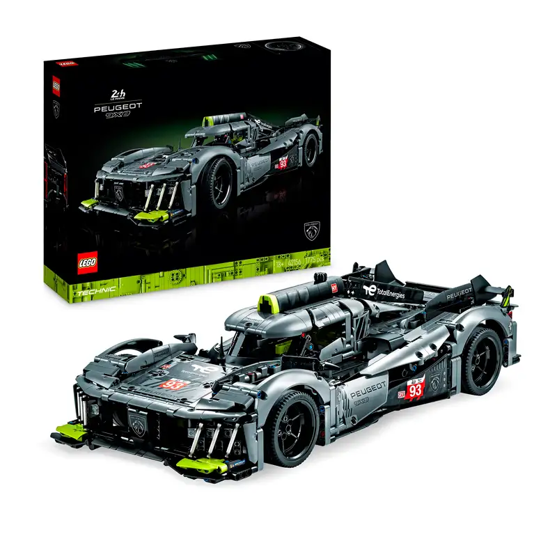 Lego Technic 42156 Peugeot 9X8 24H Le Mans Hipercoche H’brido