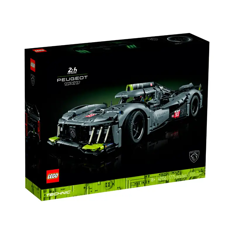 Lego Technic 42156 Peugeot 9X8 24H Le Mans Hipercoche H’brido